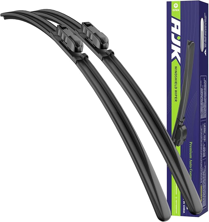 AJK Wiper Blades for Hyundai Santa Fe 2024 2025, 2 Piece All Weather OEM by AJK