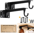 14inch heavy duty closet rod bracket supports 200lbs, main product view