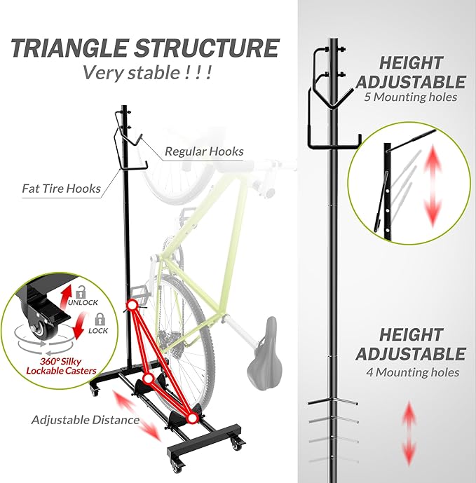 Vertical Bike Parking Stand - Image 3