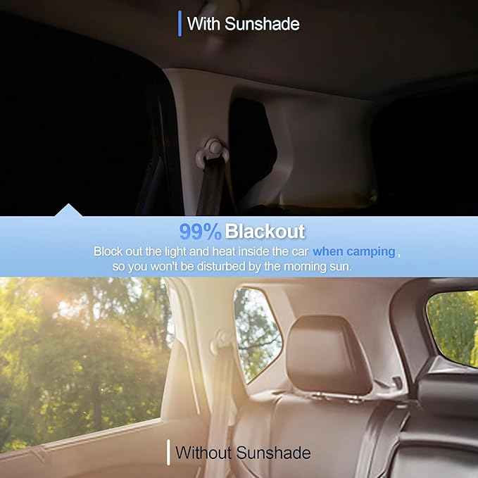 6pcs Car Window Shades for Hyundai Elantra2021-2024 2025 Accessories, - Image 4