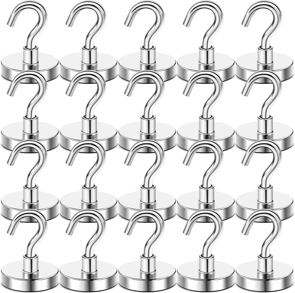 DIYMAG Magnetic Hooks, 118 LB Heavy Duty Strong Magnet