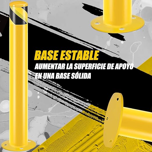 Safety Bollard Post, Steel Bollards, Parking Bollard, - Image 4