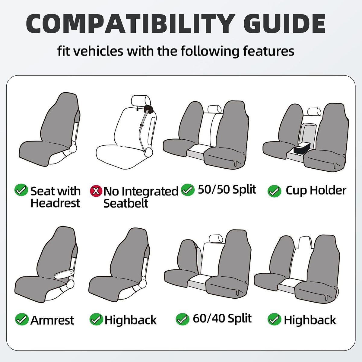 leader accessories waterproof towel car seat cover, front on a desk or shelf