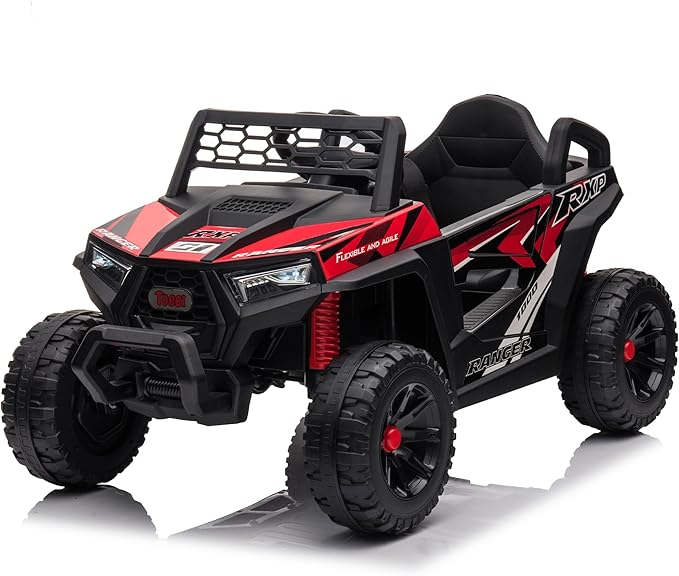 TOBBI 12V Kids Ride on Car, Electric Off-Road UTV Truck by TOBBI