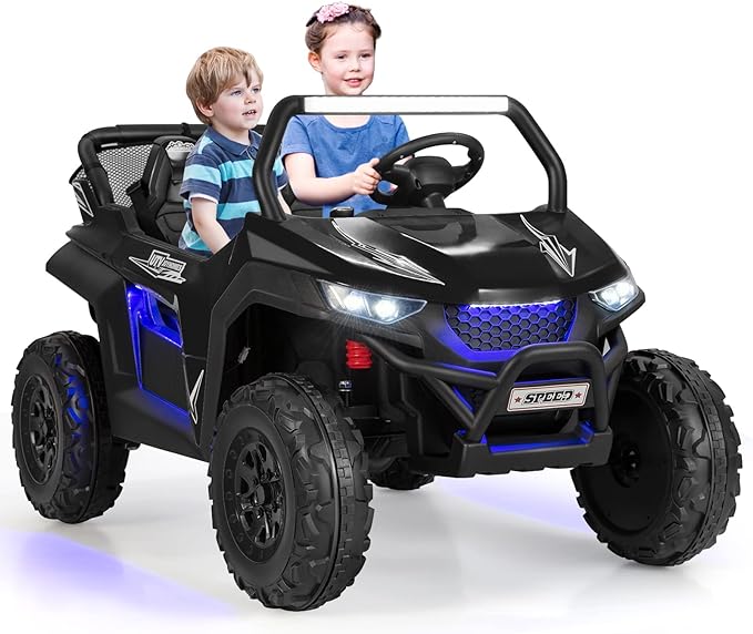 Costzon 2-Seater Ride on Car for Kids, 12V Kids' Electric Vehicles w/Remote by Costzon
