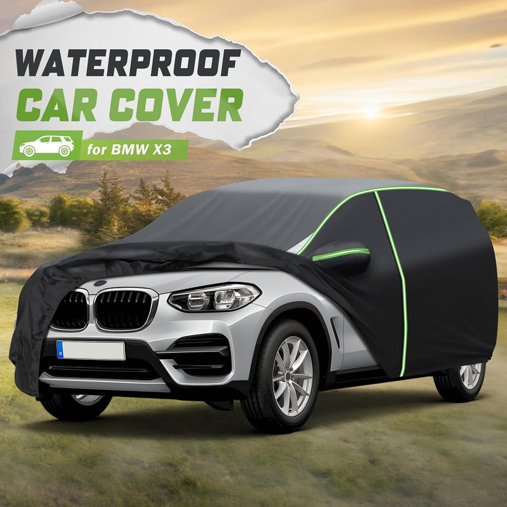 mixsuper liner 420d oxford car cover for b shown in use
