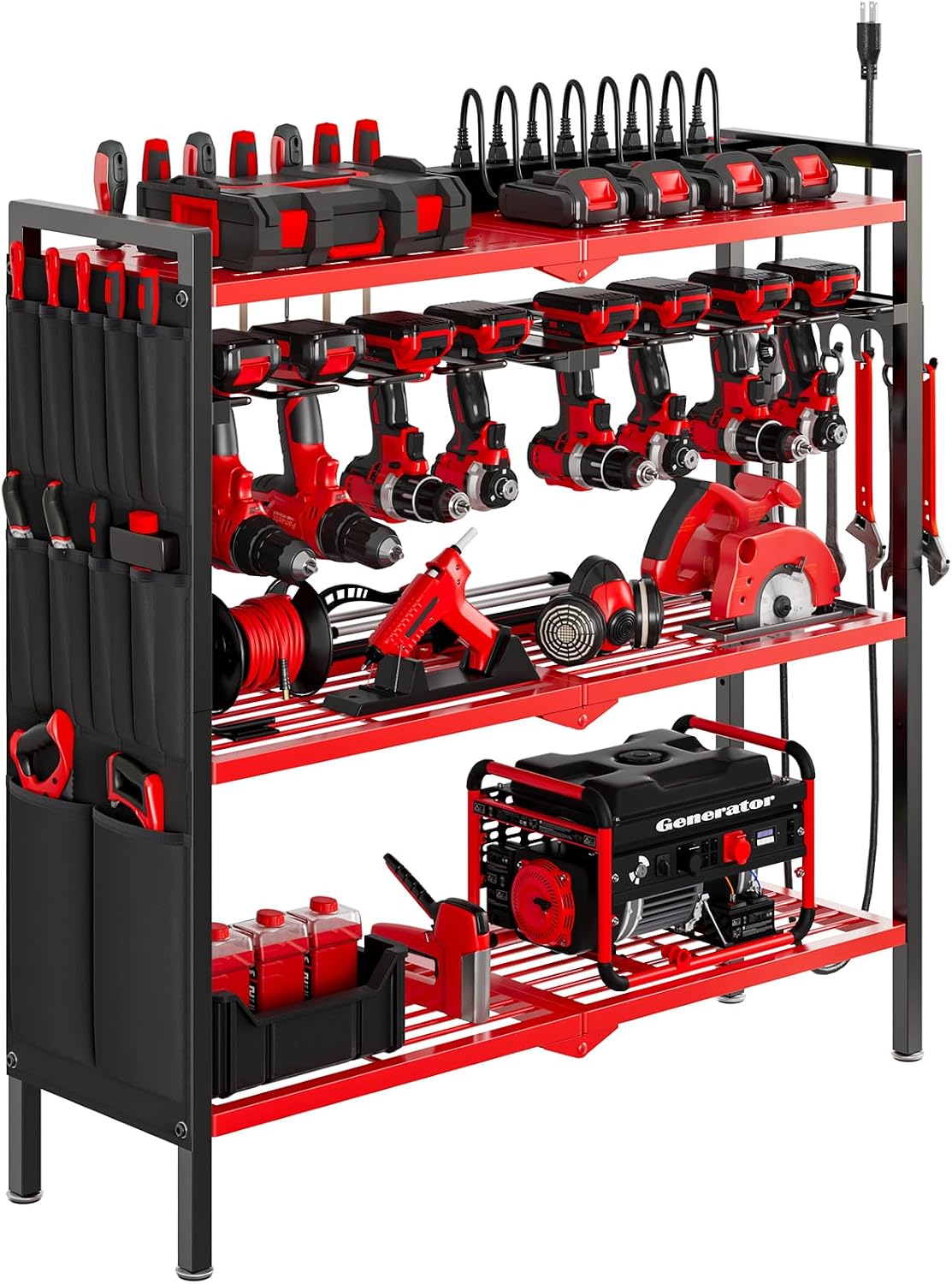 Large Power Tool Organizer Cart