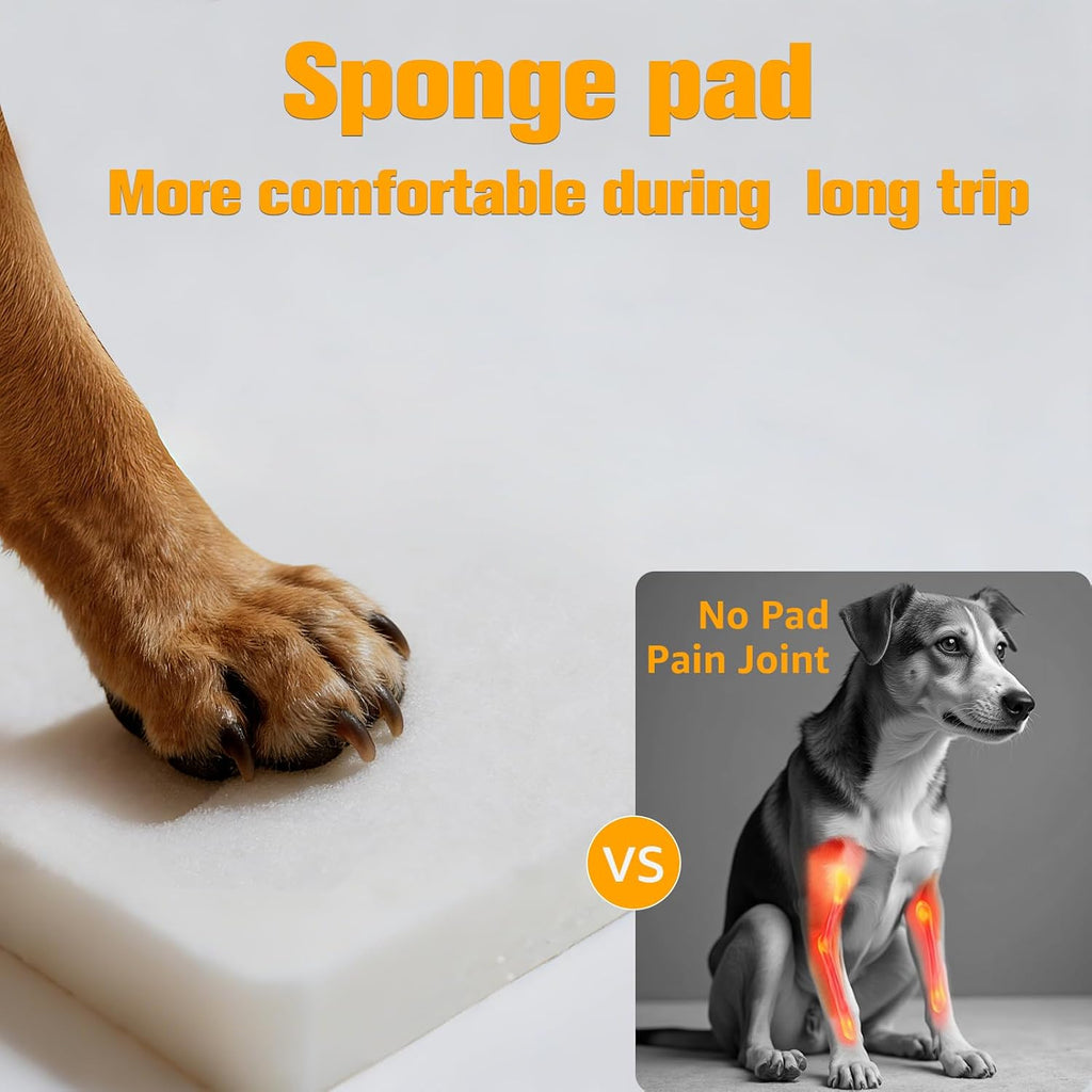 peticon dog car seat cover for back seat shown in use