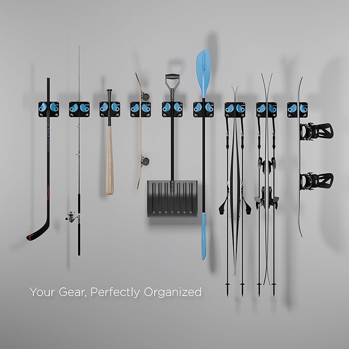 Ultimate Ski & Snowboard Wall Rack | Secure, Non-Slip Storage | Fits Any - Image 5
