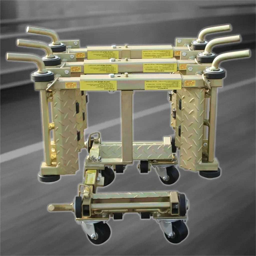 Cart Moving Cars 3T Hydraulic Car Moving Machine Universal Wheel Car Mover Hydraulic Trailer Vehicle Mobile Device Trailer Mover,