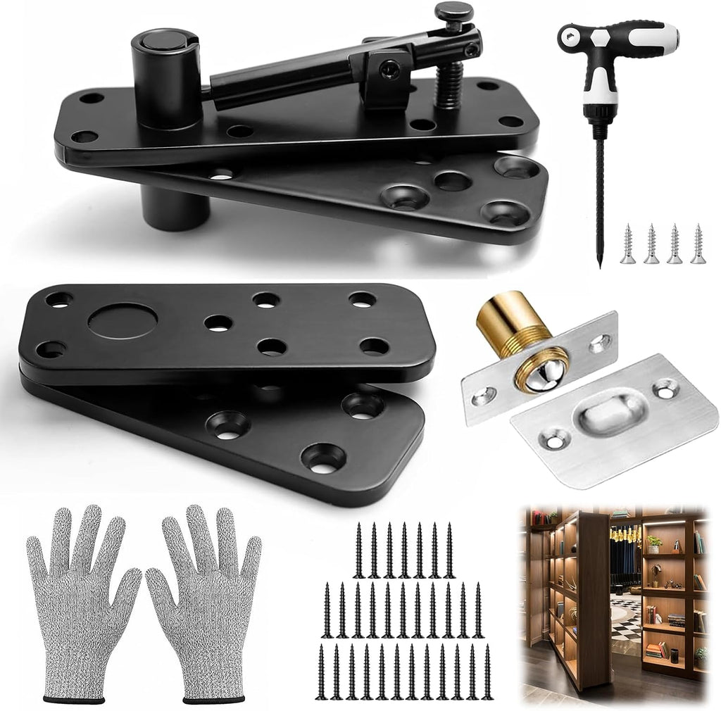 hidden door pivot hinge, 570lbs load capacity heavy, main product view