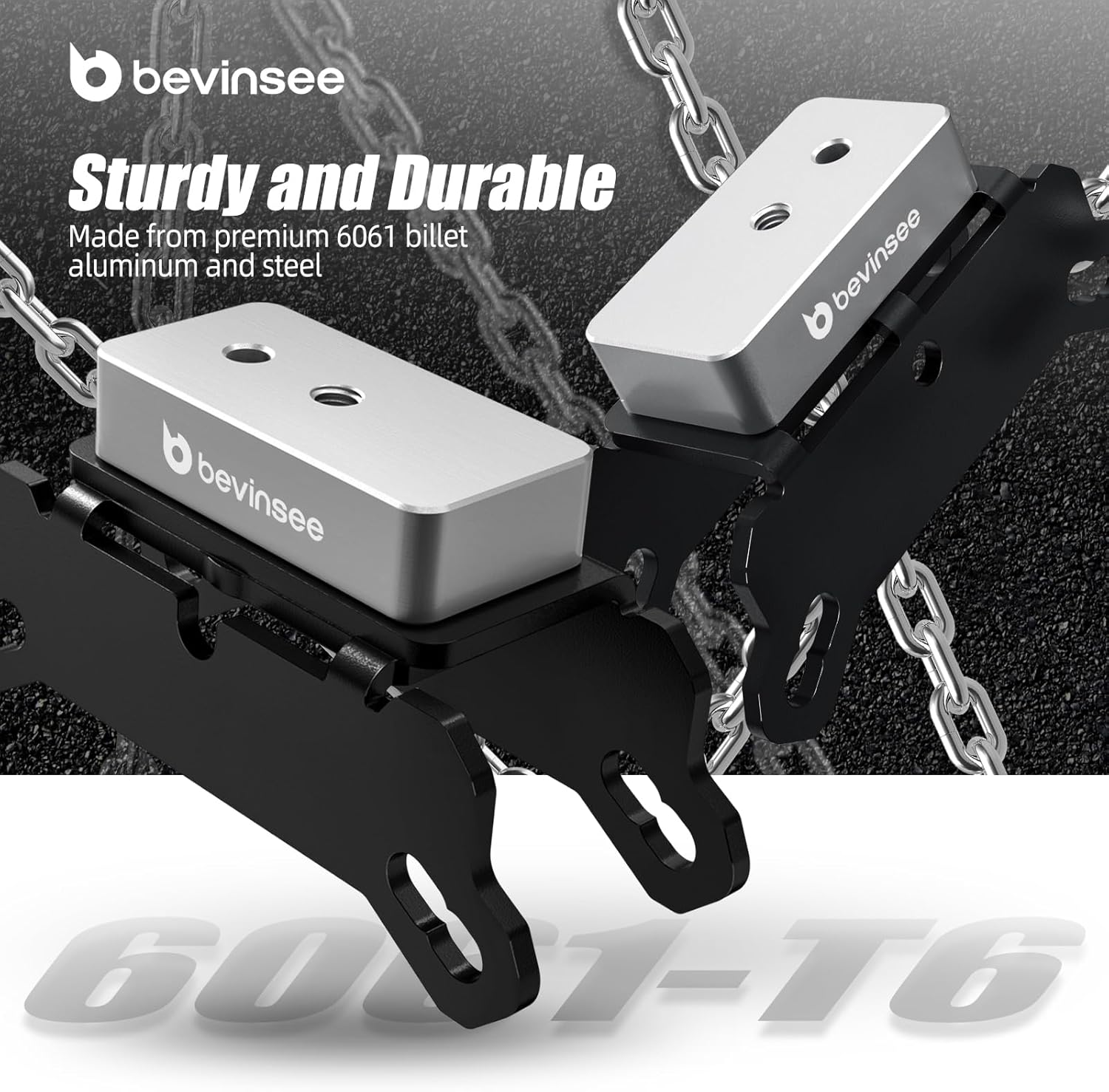 Bevinsee 3-4 Ton Jack Stand Adapter Compatible with BMW & MINI Compatible with Toyota Supra A90 Nissan GTR, Aluminum Car Lifting Jack Pad Repair Tool Frame Protector