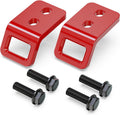 RENO 2024-2026 Tacoma Front Tow Hooks Truck Recovery Point (Red, 2 pcs) | 304 Stainless Steel, Replaces OEM 51960-A1010/PT974-35250, Fits All 2024-2026 Tacoma/Land Cruiser, 2025+ 4Runner Off-Road