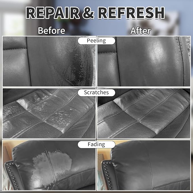 Dark Gray Leather Recoloring Balm - Image 3