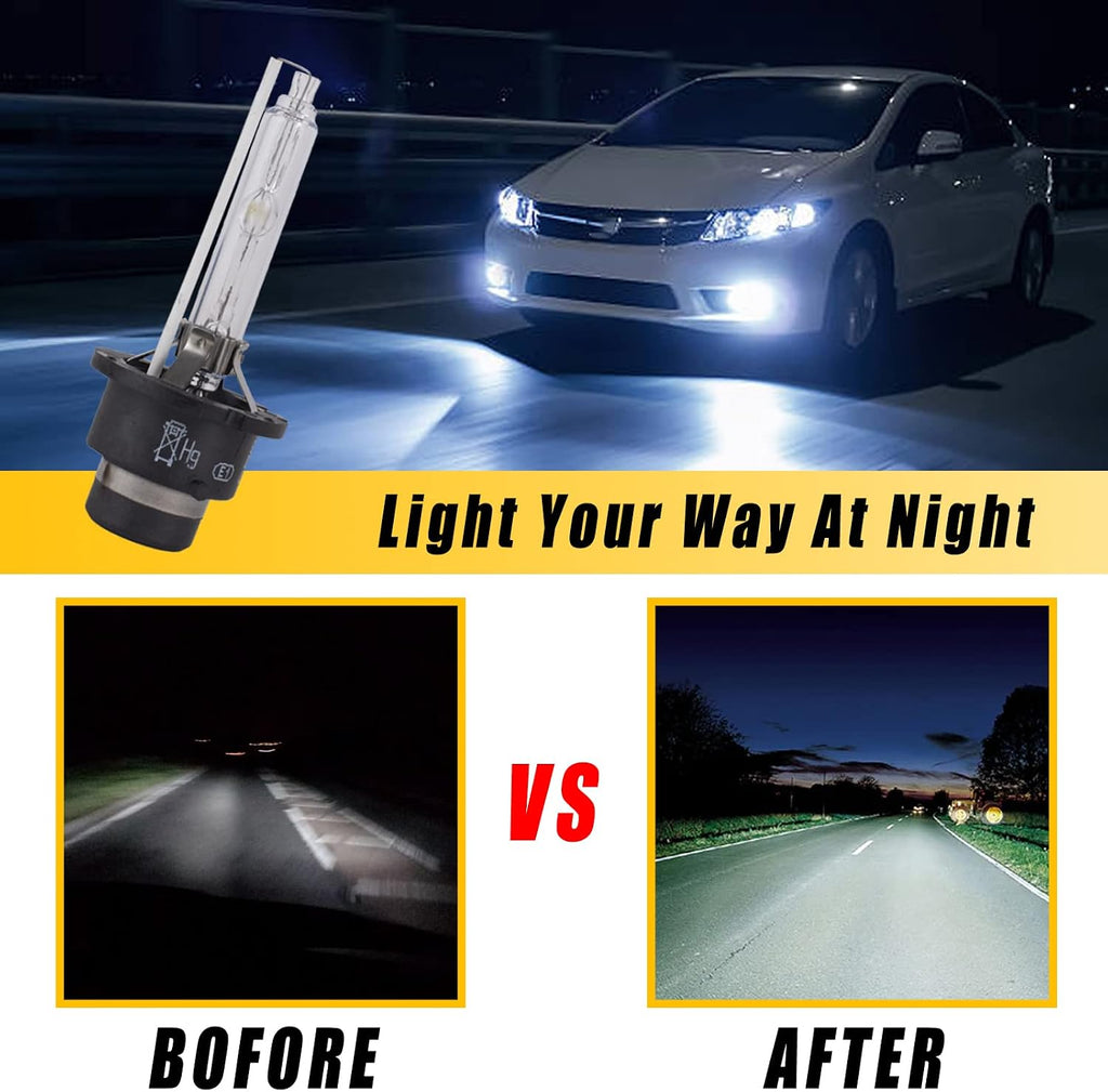 Boine Xenon HID Headlight Ballast with Igniter, D2S Bulb Assembly Module Compatible with 2002-2005 Acura TL / TSX/ TL Type-S, 04-06 Mazda 3, 04-09 Honda S2000 Replaces W3T10471 X6T02971