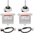 2PCS Xenon HID Headlight Ballast Control Unit with Igniter & D3S Bulb, 20928264 Xenon Ballast Kit Compatible for 2013-2020 Chevrolet Blazer Impala Malibu Suburban Tahoe # 13587720 13587843 13503432