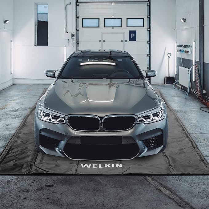 WELKIN Containment Mat, Non-Slip Garage Floor Mat by WELKIN