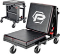 Powerbuilt 2-in-1 Rolling Creeper Seat Converts from High to Low Roller Seat by PowerbuiltTools