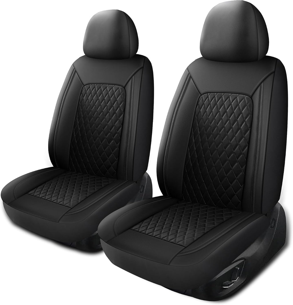 Car Seat Cover, Breathable and Waterproof Leather Seat Covers, Luxury PU