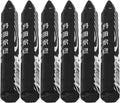 6pcs Black Tire Repair Marking Pens Wax Marker Pens for Car Tire Repair Easy to Carry Compact Design Waterproof