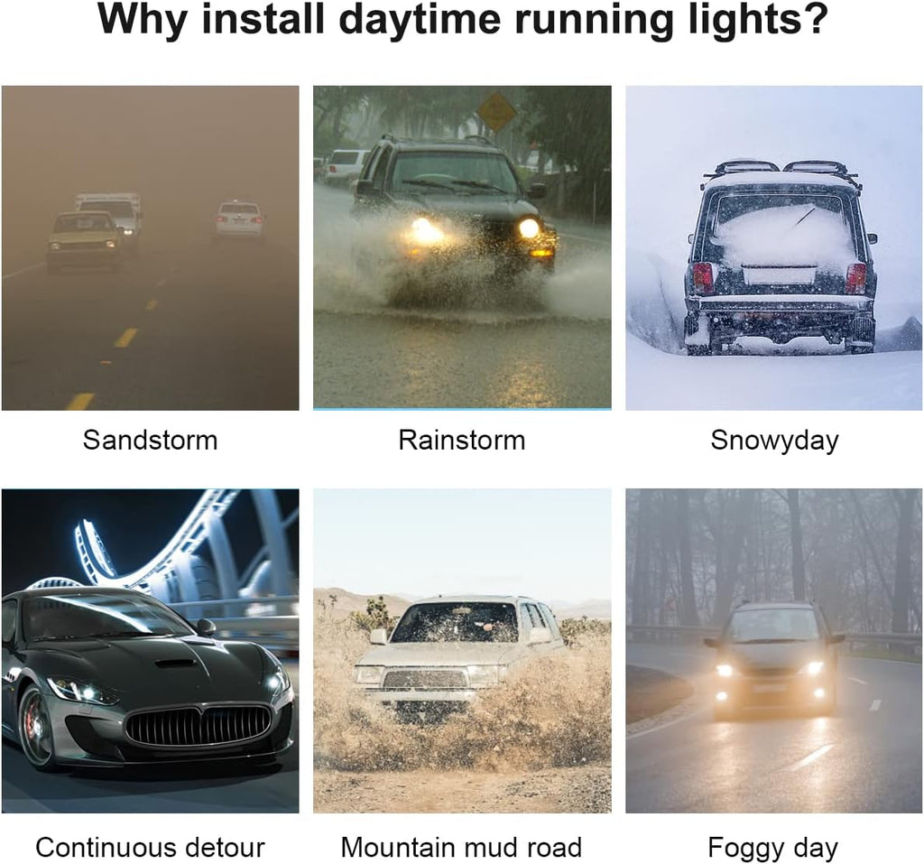 TEKSHINNY Dynamic Car Hood Light Strip, 59/71/79 Inches Flexible Exterior LED Strip Lights Waterproof Car Led Hood Light Daytime Running Light Strip for Cars, Trucks (White)