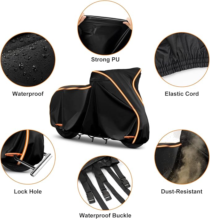 420D Motorcycle Cover for Sport Model Harley Davidson Sportster S, Sporster 883 - Image 2