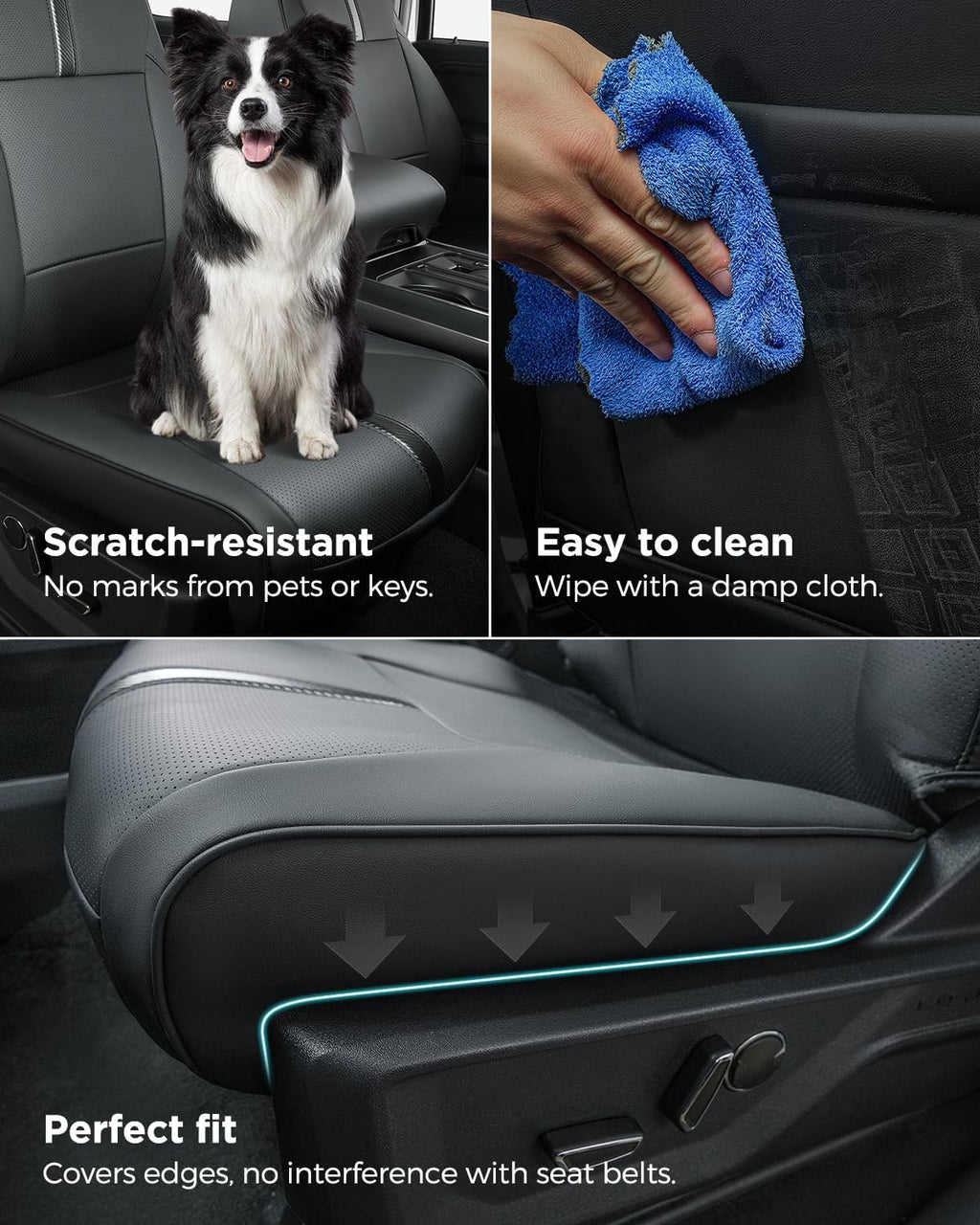 for ford f150 seat covers 2015-2023 2024 2025, package contents