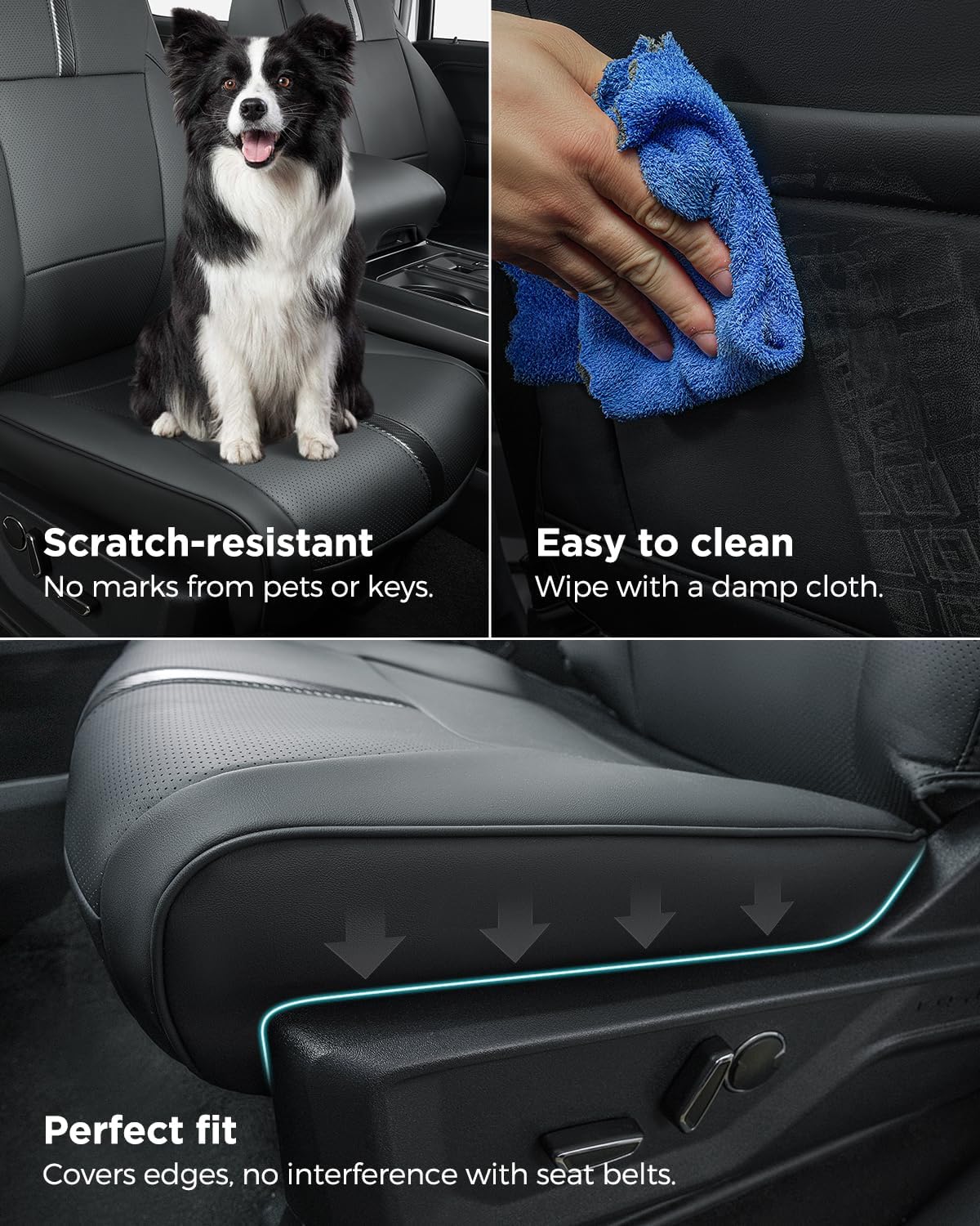 for ford f150 seat covers 2015-2023 2024 2025, package contents