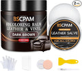 Dark Brown Leather Recoloring Balm by BSCPAM