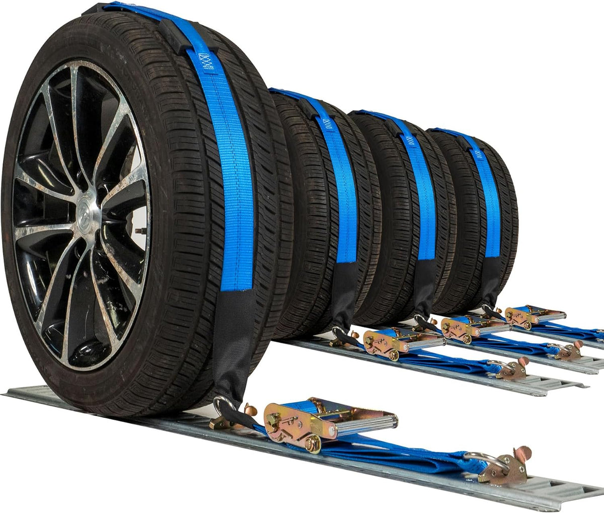 US Cargo Control E Track Wheel Straps