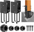 heavy-duty post base anchor bracket for 6"x6" wood, main product view