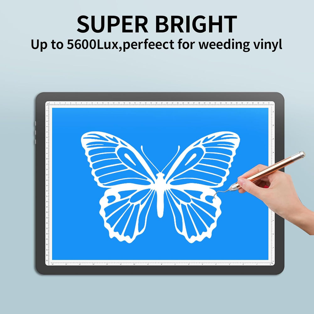 TOHETO Rechargeable A3 Light Pad for Diamond Painting, Ultra Bright Tracing L...