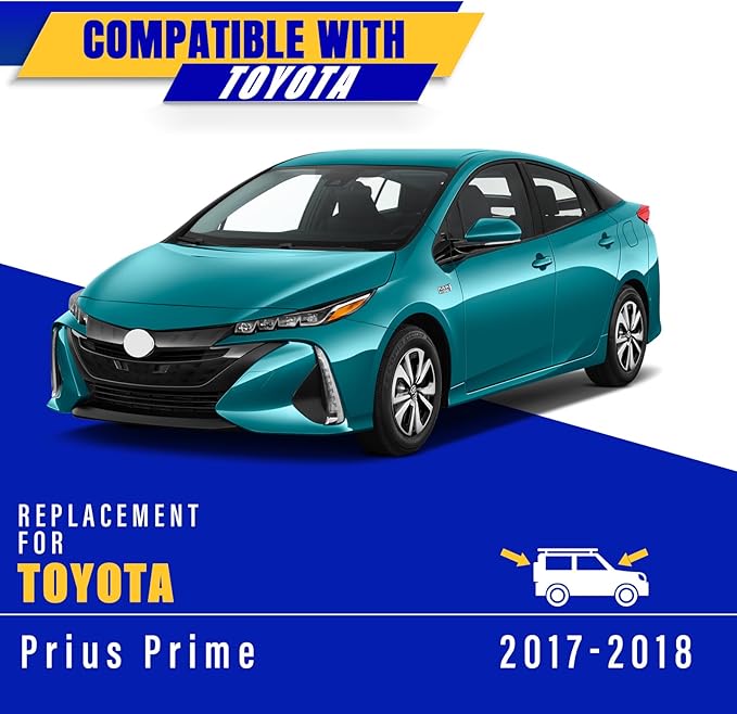 2 wipers Replacement for 2017-2018 2021 Toyota Prius Prime, Windshield Wiper - Image 5