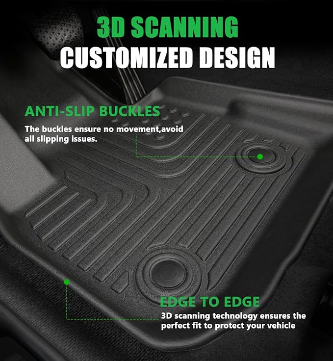 for Volkswagen Tiguan Floor Mats 2018 2019 2020 2021 2022 2023 2024 Car Mats - Image 2