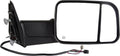 A Pair Heated Towing Mirrors Fits 2009-2015 for Dodge for Ram 1500 2010-2015 for Dodge for Ram 2500 3500 Pickup Truck, Power Adjusted View Mirror
