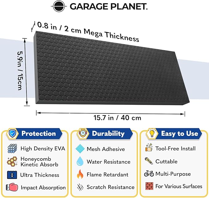 M2 Garage Wall Protector Car Door Wall Protector, Designed in Australia - Image 2