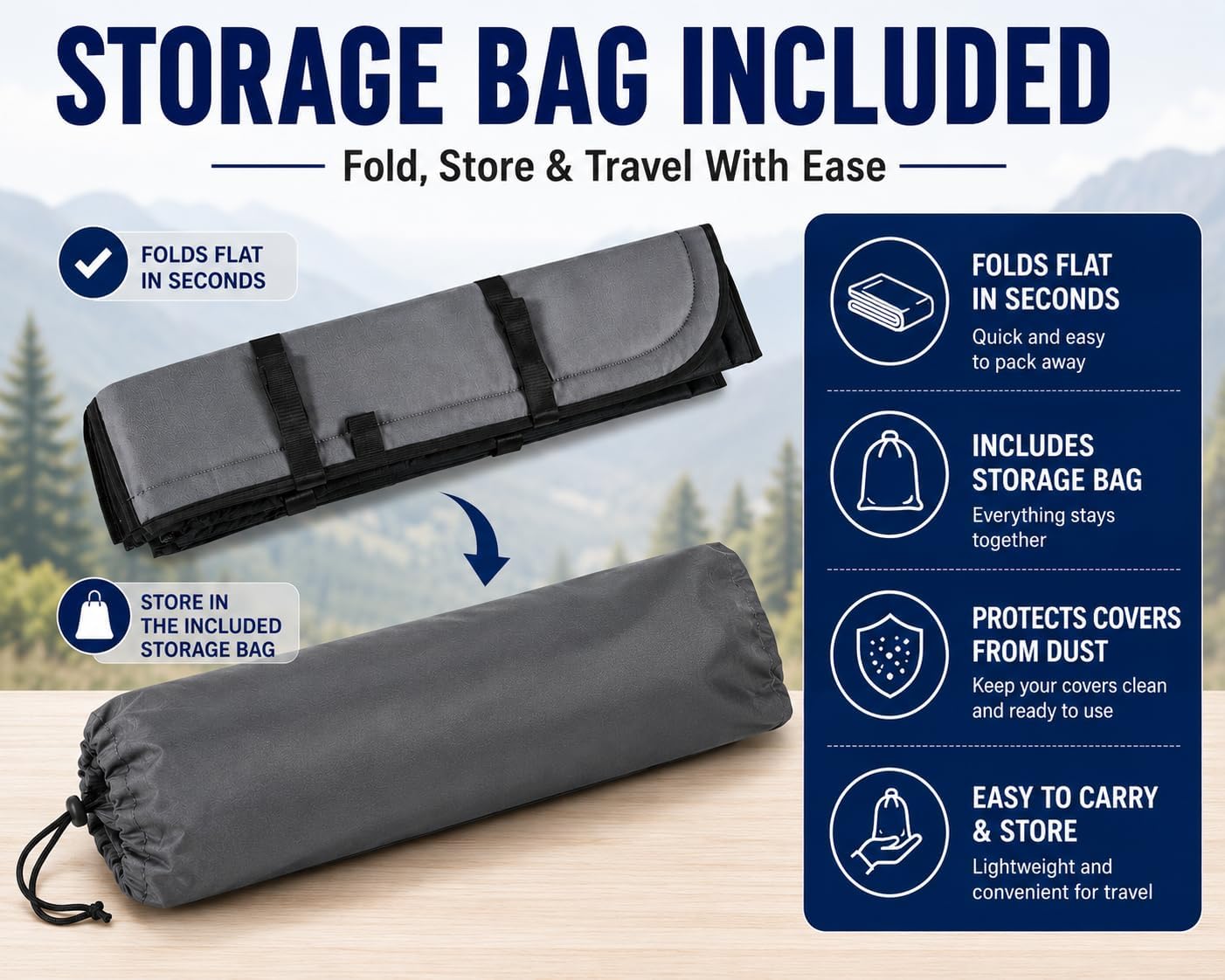 Extra Thick Winshield Cover for RAM ProMaster 2014-Current, Thermal Insulated Blackout Sun Shades for Camper Van