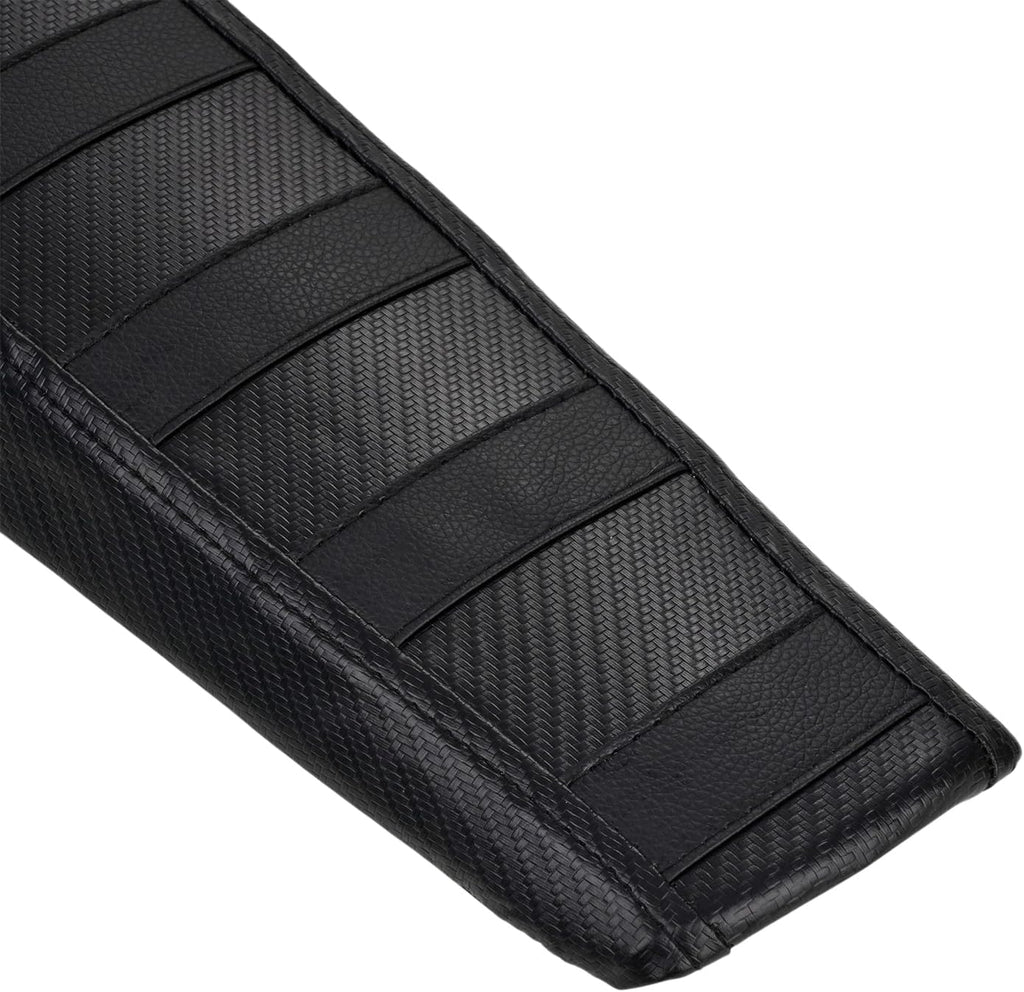 CHANGCHENG Electric Dirt Bike Seat Cover for X1 Spark PVC Material Motorcycle Seat Cover Thick and Sturdy Black with Black Stripes