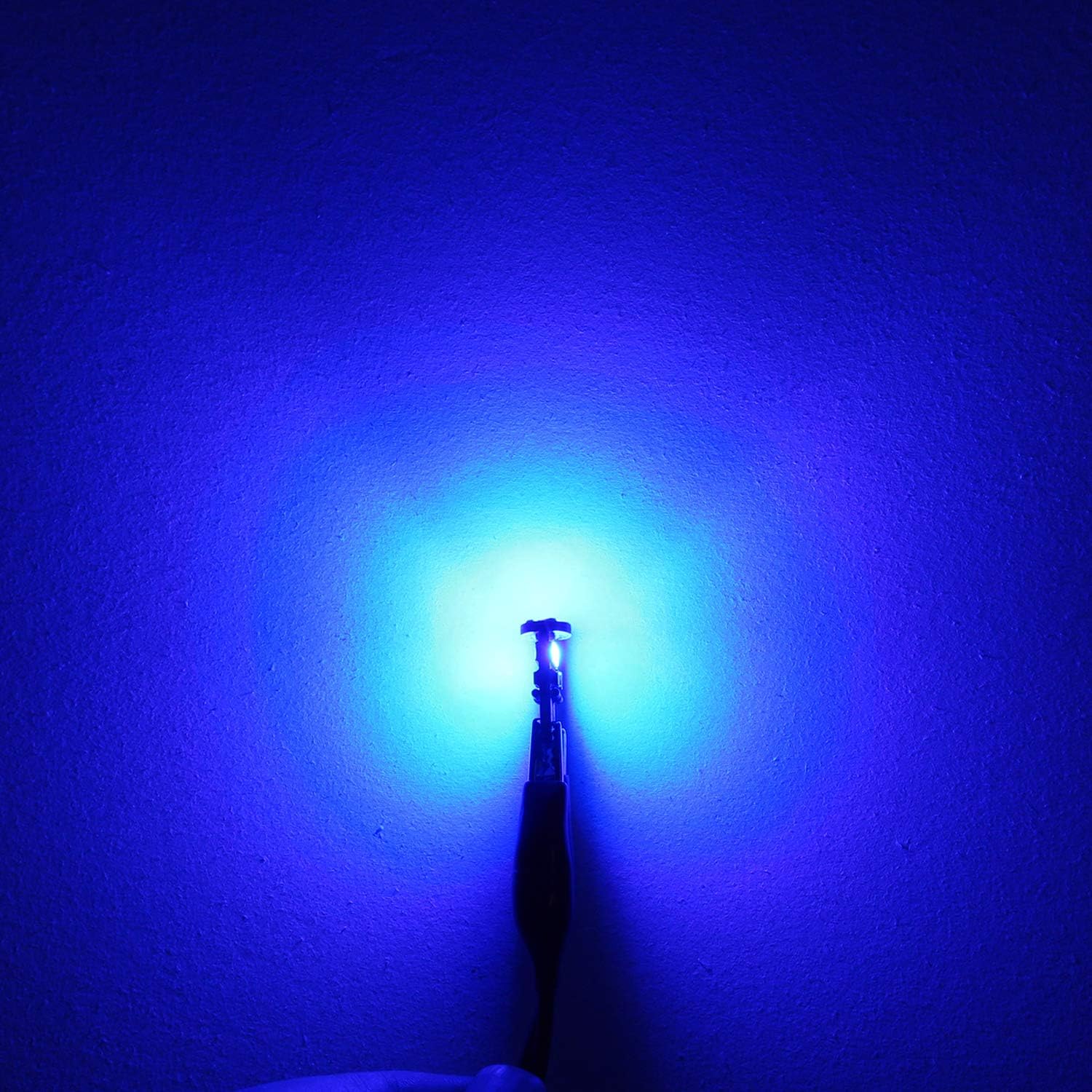 PHINLION 194 Blue LED Bulb Super Bright 168 175 2825 T10 Wedge 15-SMD 4014 Chipsets LED Replacement Bulbs for Car Dome Map Courtesy Trunk Parking License Plate Lights, Pack of 6