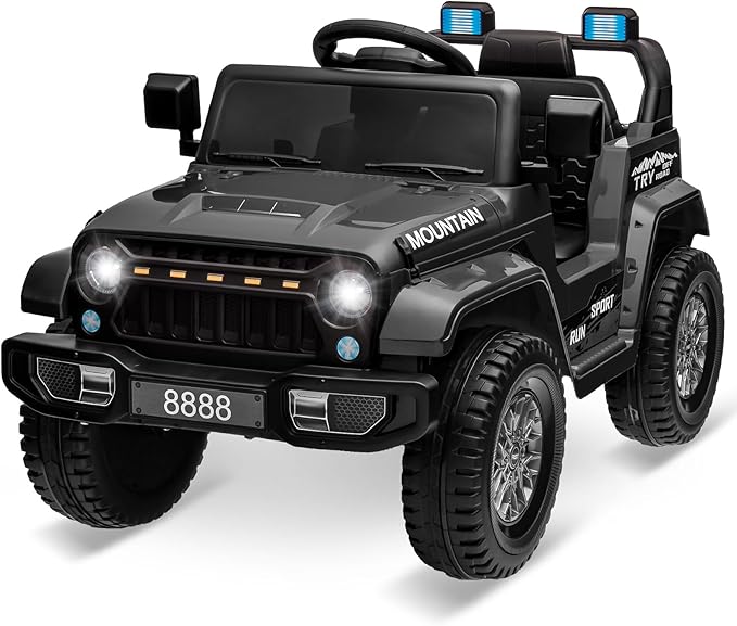12V Kids Ride on Truck Car, 4 Wheeler Electric Vehicles by HetoyRideon
