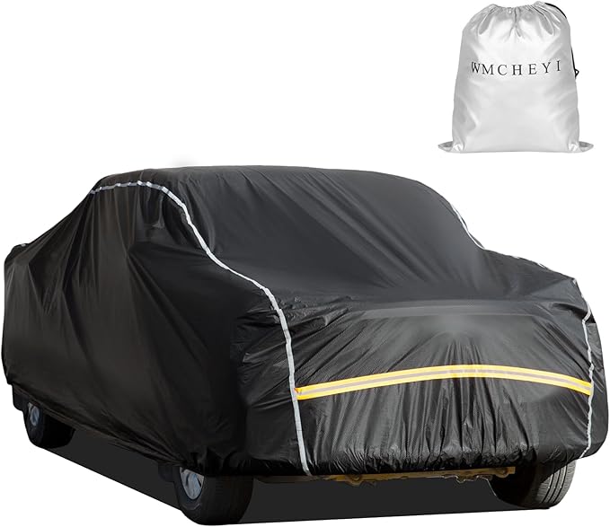 Pickup Truck Cover Waterproof All Weather, Outdoor Sun UV Rain Pickup Protection by FOCUSONCARPROTECTION