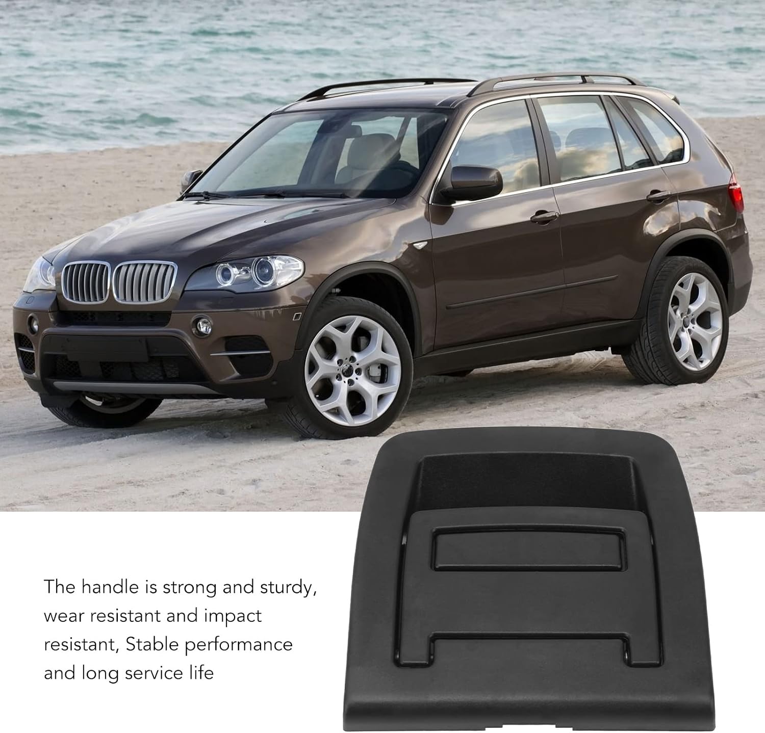 Dan&Dre ABS Trunk Floor Carpet Handle 51479120283 Replacement with Premium ABS Material for X5 E70 X6 E71 2007-2014