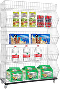 Retail Display Rack 5-Tier Market Merchandise Display Shelf Fruit Storage Shelf by Unknown
