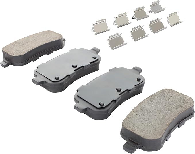 Premium Ceramic Rear Brake Pads Compatible - Image 2