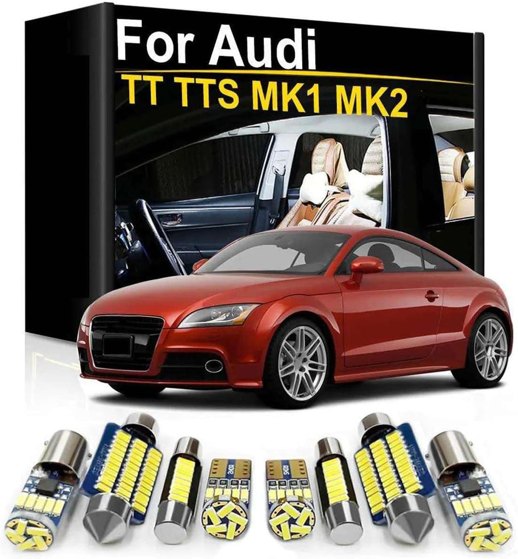 Car LED Interior Light, for Audi TT MK1 MK2 8J 8N 1999 2000 2007 2008 2010 2011 2012 2013 2014 Accessories