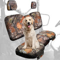 StarknightMT UTV Defender Seat Cover Compatible with Can Am Defender DPS MAX 6X6 PRO 2016-2025 Oxford Split Bench Seat Covers Accessories (Maple Leaf Yellow)
