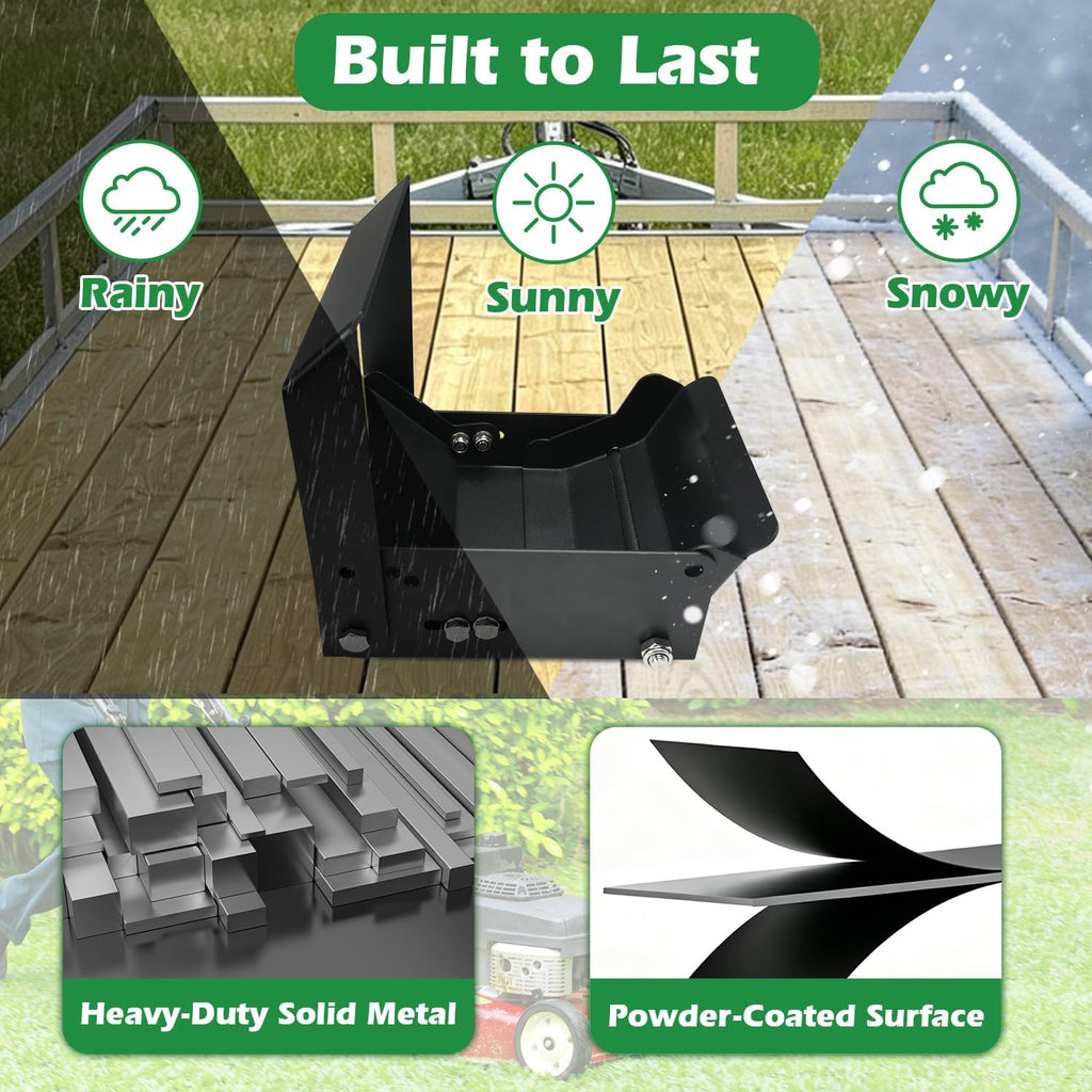 Lawn Mower Wheel Lock, Fits 7" Wide & 6"-10" Diameter Wheel | Lawn Mower Anti-Theft Device|Quickly Locks in Place|Adjustable to Fit Multiple Sizes of Lawn Mower Wheels