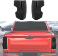CheroCar Smoke Black Tail Light Lamp Cover Taillight Guard Trim Bezel for 2023-2026 Chevrolet Colorado Pickup Truck Exterior Decoration Accessories