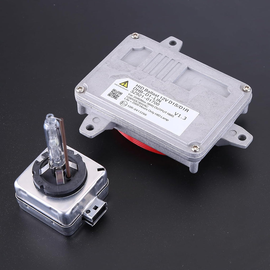 2PCS Xenon HID Headlight Ballast Control Unit Module with D1S Bulb Compatible with Hyundai Genesis Coupe 2013-2016 2-Door D1S Xenon HID Bulb & Ballast 3Z921-01700 92190-3Z200 18647-35006
