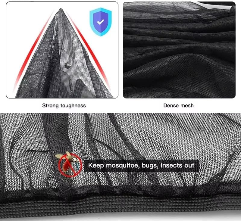 Car Window Sun Shades for Polestar 3 2024-2026, Breathable Mesh UV Protection Privacy Screen, Auto Side Door Mosquito Net Blinds,2 PCS Rear Window Covers